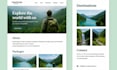 create a professional responsive landing page