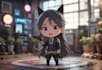 draw png tuber model for streaming in chibi vtuber style