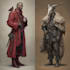 dnd character art and dnd character art