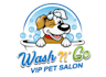 design unique dog wash logo