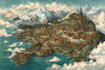 make fantasy map illustration