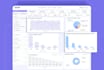 create saas dashboard UI UX design, figma design