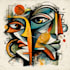 illustration expresionism art, graffity, abstract