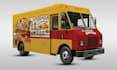 design stylish food truck wrap, food trailer wrap, food van wrap design