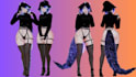do custom vrchat avatar, vrc character, furry nsfw, anime 3d model, vrc avatar