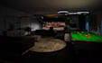 render snooker room interior, gaming interior set up,billiard room,snooker table