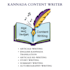 write creative and unique content writing in kannada