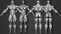 do any sculpting, retopology, rigging and texturing