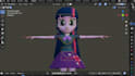do 3d rigging adjustments in blender and maya