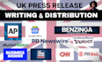 distribute press release publish press release distribution via prweb cision