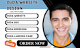 design duda website, duda redesign and do duda seo with duda website builder