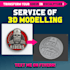 sculpt custom 3d models for 3d printing