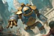 create a warhammer character art