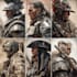 draw 2d game art military character design
