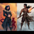draw dnd character art and oc character
