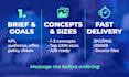 design high CTR google display banners for real estate and ecommerce