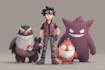 draw you as a pokemon trainer