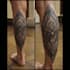create a tattoo design for leg sleeve