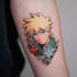 make comic cartoon anime tattoo design