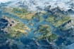 draw fantasy map illustration