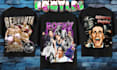 design crazy vintage 90s bootleg rap t shirt