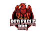 design specially red eagle logo