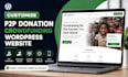 customize your p2p donation, crowdfunding wordpress website