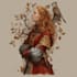 make illustration in fantasy and medieval style