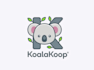 do modern super professional koala logo design