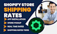 setup shopify shipping rates shipx intuitive shipping parcelify shipzip boxify