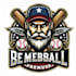 design high quality baseball mascot logo t shirt design