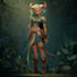 create fantasy character portrait art