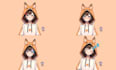 design vtuber model and rig live2d vtuber art, vtuber character in anime style