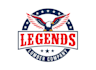 design unique american eagle logo