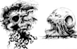 draw a detailed ink illustration