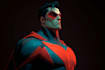 draw  marvel style comic book superhero or villain character