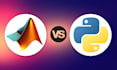 do python and matlab projects and simulations