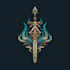 create medieval, fantasy, rpg gaming logo