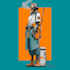 a sci fi character illustration or sci fi character