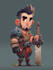 make sprite sheet character design 2d game character
