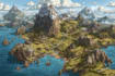 fantasy map maker map illustration map maker map design