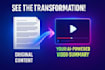 summarize documents, notes or texts into ai explainer videos
