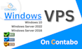 install windows 10, windows server 2016 or 2022 on your contabo vps fast