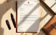 design ats resume and cover letter