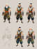 draw 2d game characters and game assets