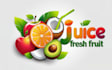 create graceful and fantastic juice logo design