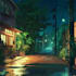 draw anime background, lofi artwork, visual novel art
