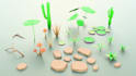 create stylized game art