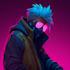 create cyberpunk and retro aesthetic characters