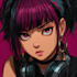 make portrait, bust up, pfp, in cool anime style